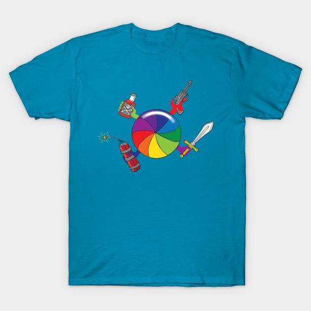 Spinning Beach Ball of Death Mac TShirt TeePublic